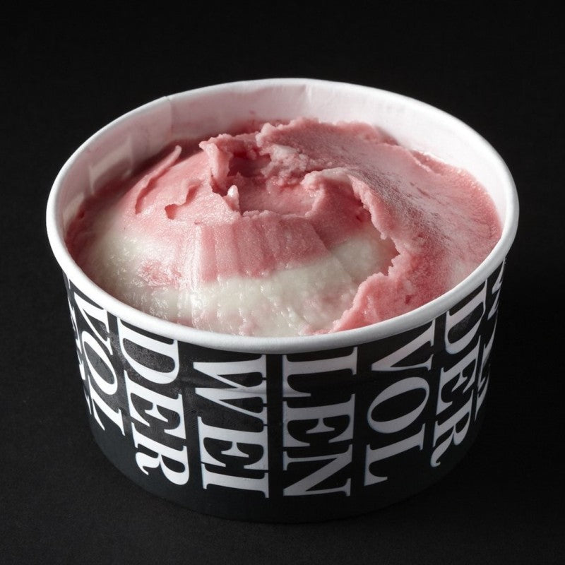 Sorbet Himbeer-Rosen-Litschi