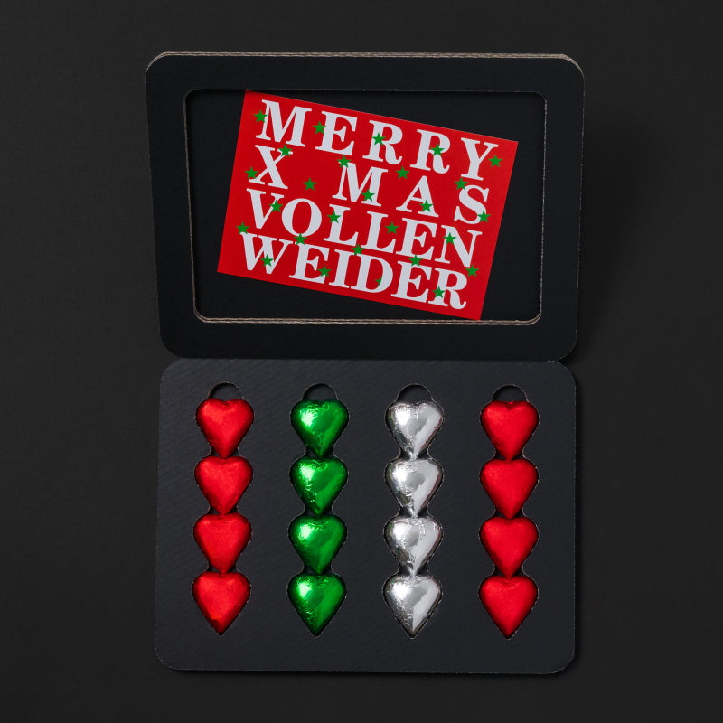 Mailer XMAS Coeurs au chocolat
