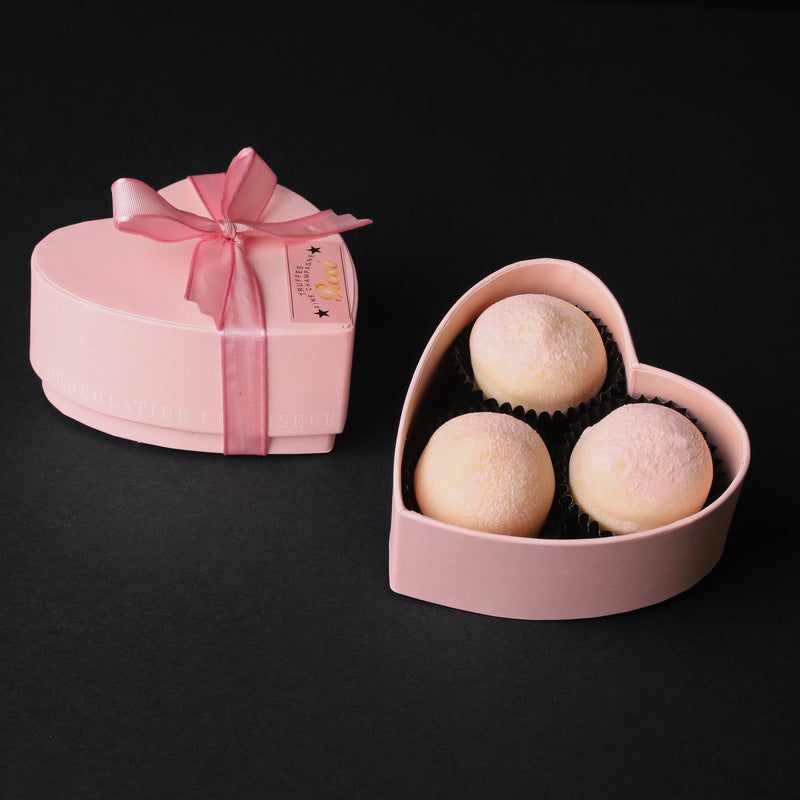 Coeur petit, rose ballerine