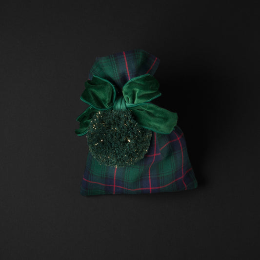 Royal Stewart, hunter green, Large